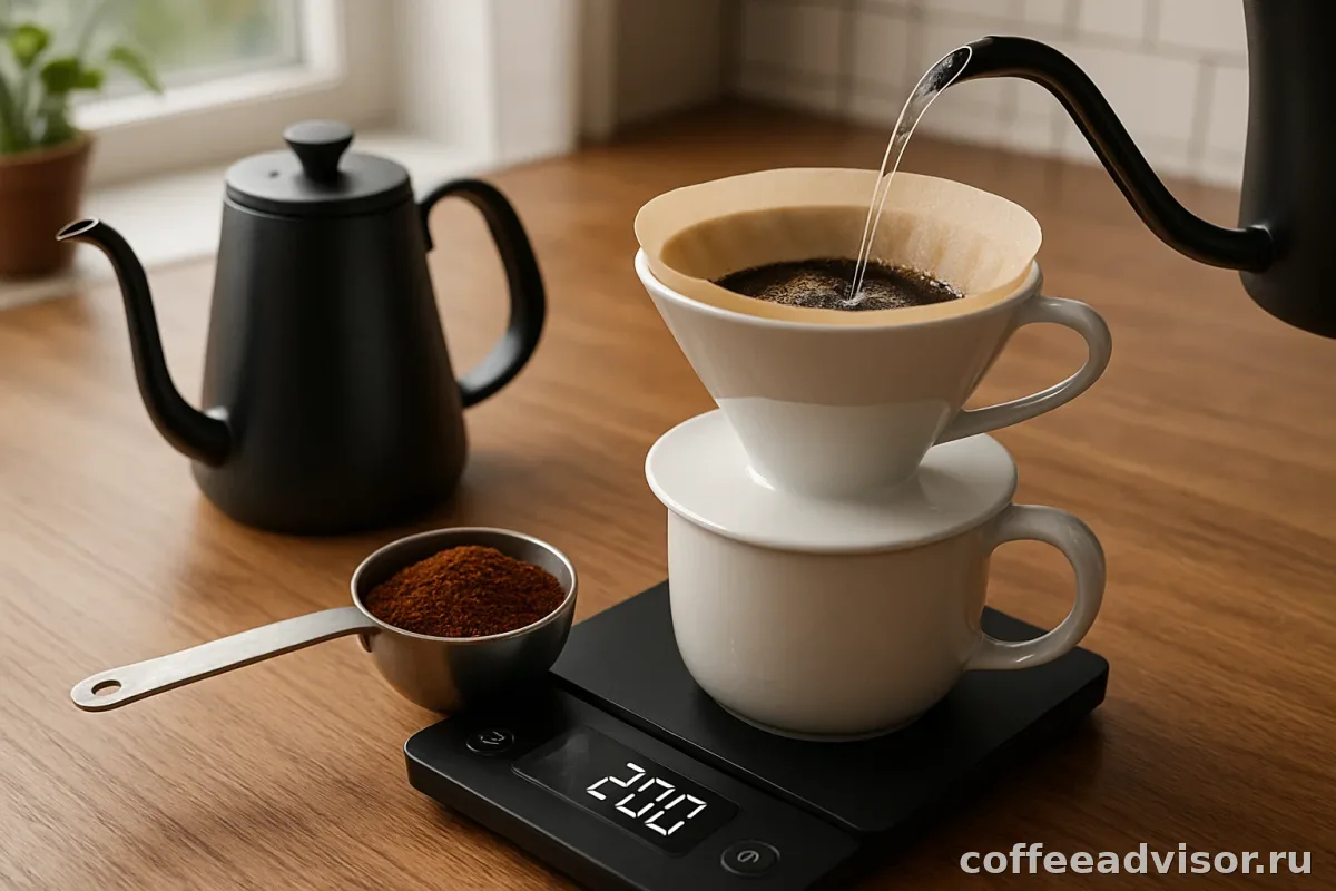 Идеальные пропорции кофе и воды: таблица для турки, воронки, френч-пресса, AeroPress и эспрессо