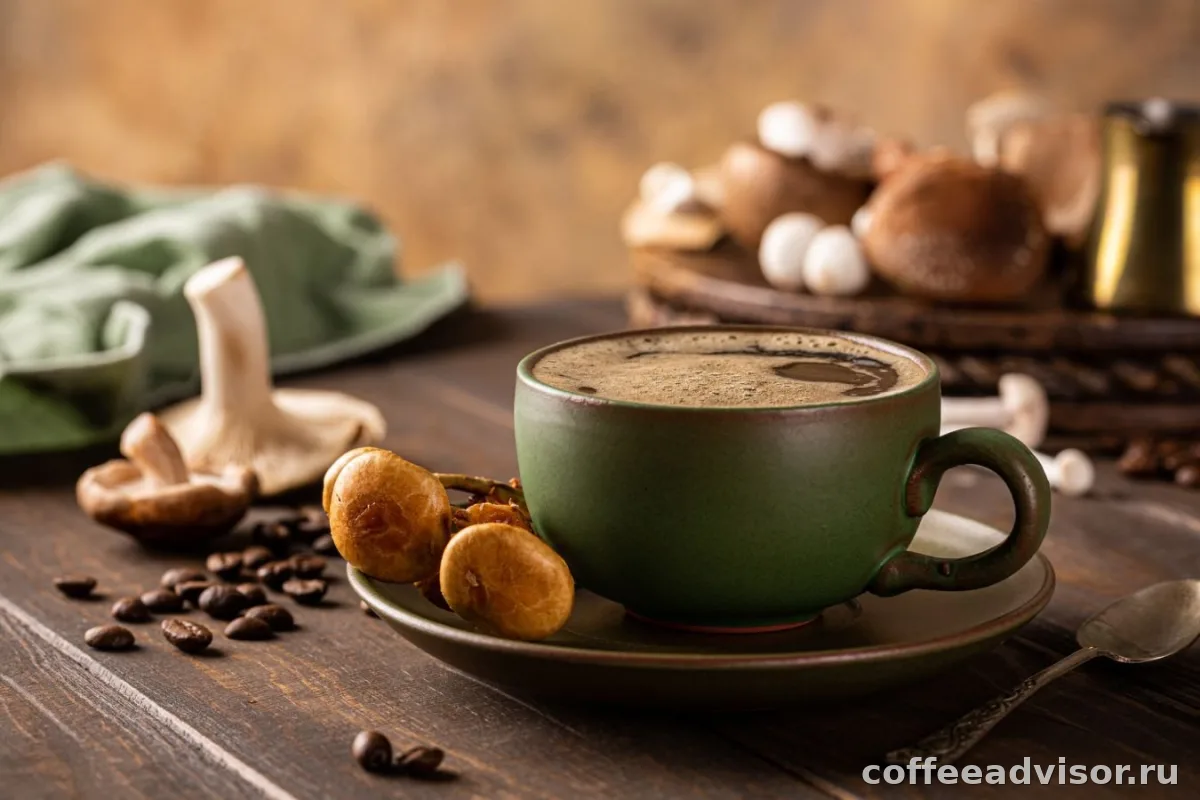 Грибной кофе: что это за напиток и почему о нем так много говорят в 2026 году